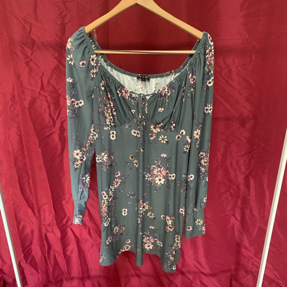 Floral babydoll dress